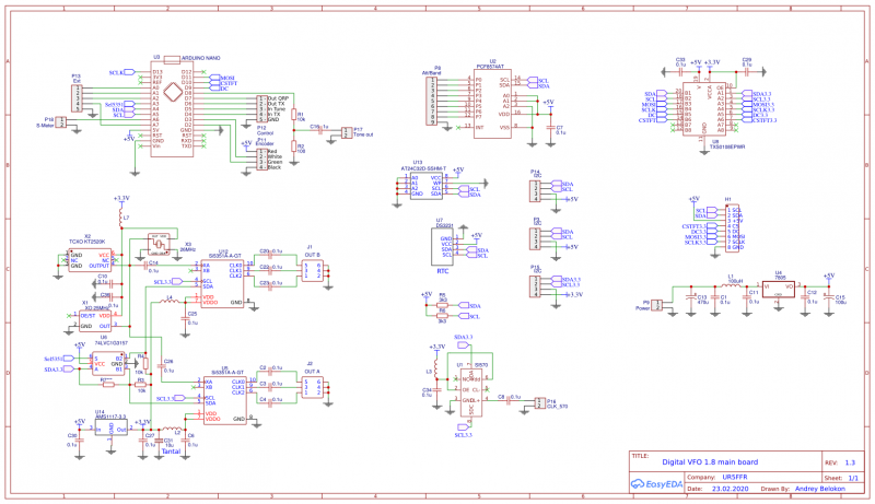 Schematic Digital VFO 1.8 main board 1.3.png