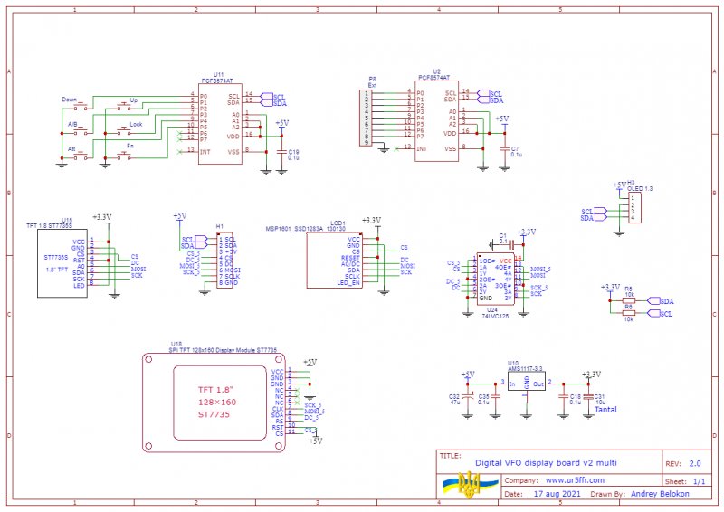 Schematic_Digital VFO 1.8 display board 2.0.png