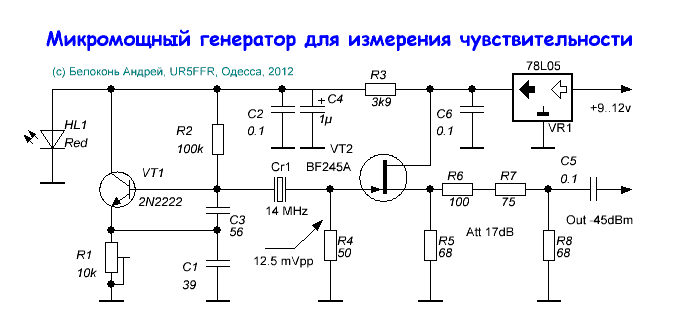 Микромощный генератор для измерения чувствительности.GIF